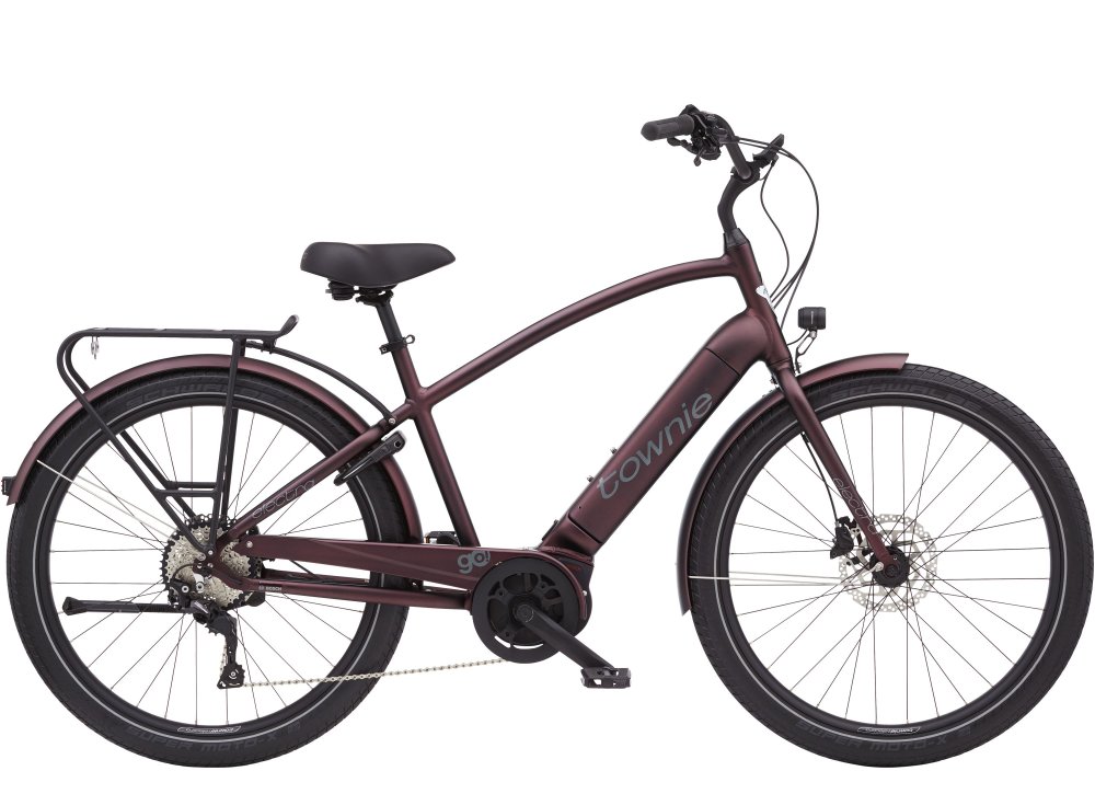 Electra Townie Path Go! 10D EQ Step-Over M Matte Oxblood